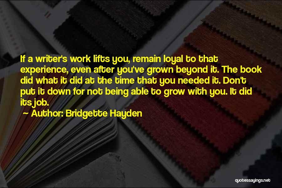 Bridgette Hayden Quotes 662612