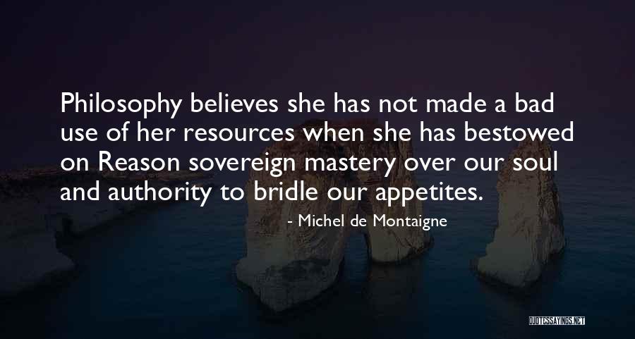 Bridle Quotes By Michel De Montaigne Bridle Quotes By Michel De Montaigne