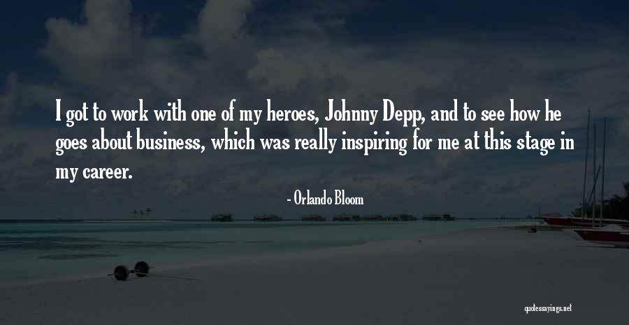 Briged Tengah Quotes By Orlando Bloom Briged Tengah Quotes By Orlando Bloom