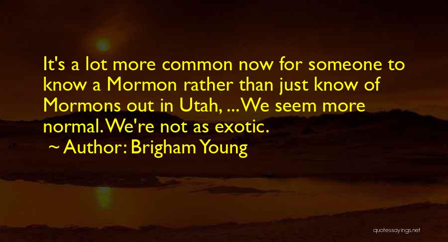 Brigham Young Quotes 345458