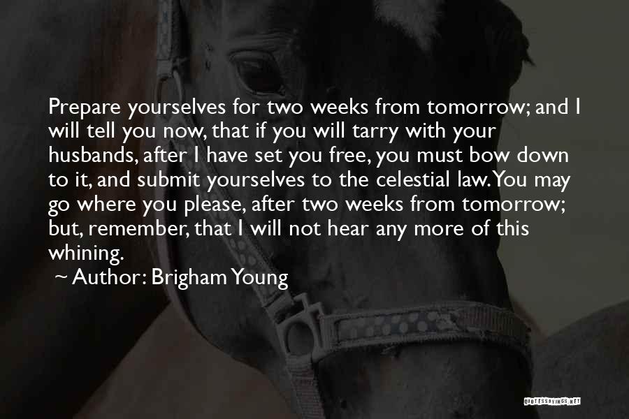 Brigham Young Quotes 487775