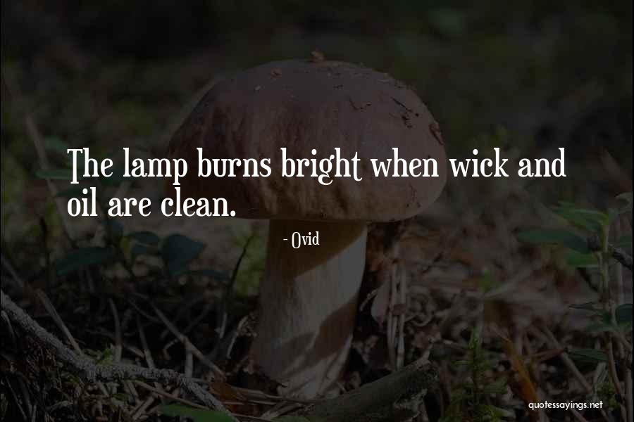 Bright And Clean Quotes By Ovid Bright And Clean Quotes By Ovid