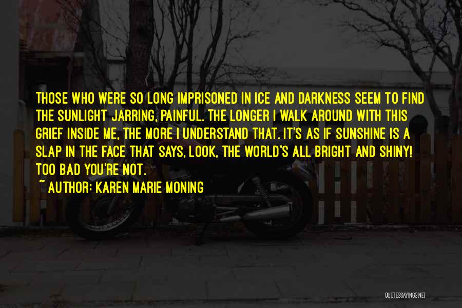 Bright And Shiny Quotes By Karen Marie Moning