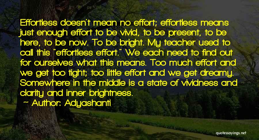 Bright And Tight Quotes By Adyashanti