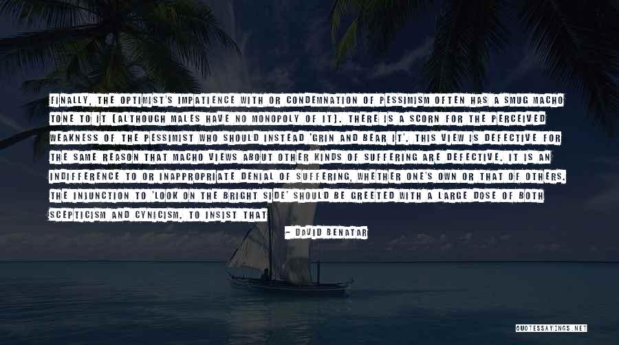 Bright Cheery Quotes By David Benatar Bright Cheery Quotes By David Benatar