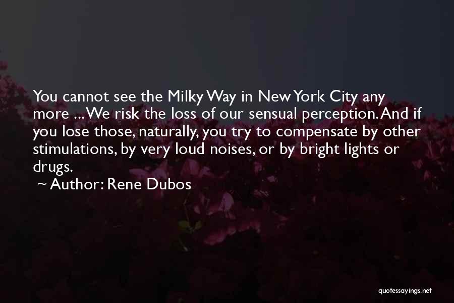 Bright City Lights Quotes By Rene Dubos