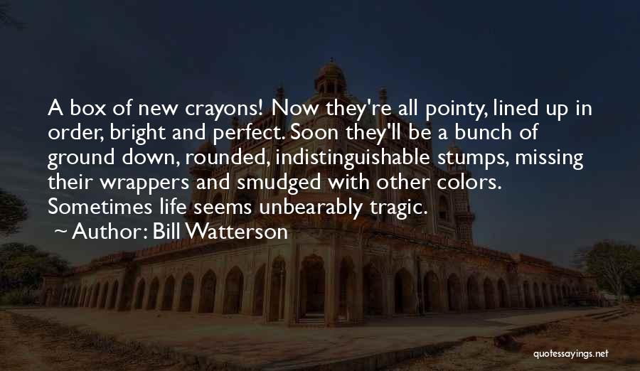 Bright Colors Quotes By Bill Watterson