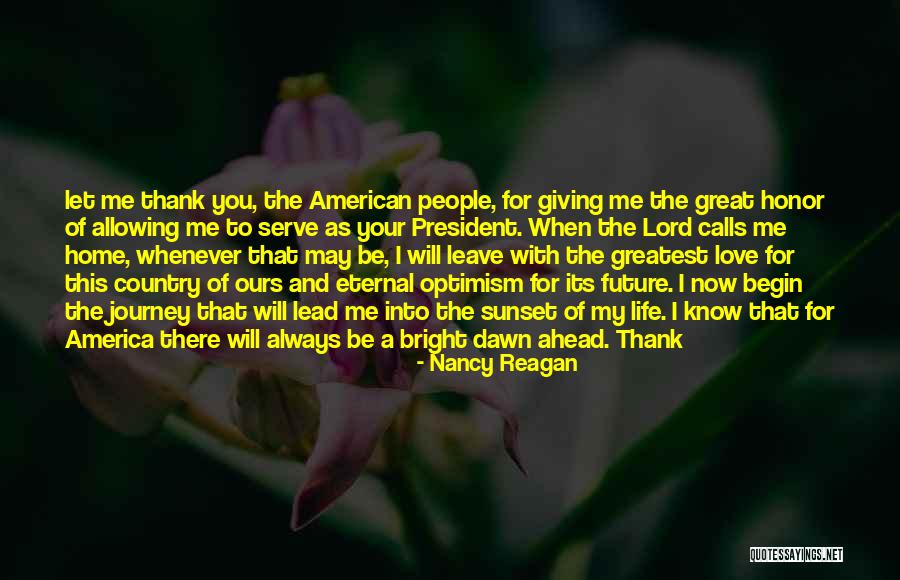Bright Future Ahead Quotes By Nancy Reagan Bright Future Ahead Quotes By Nancy Reagan
