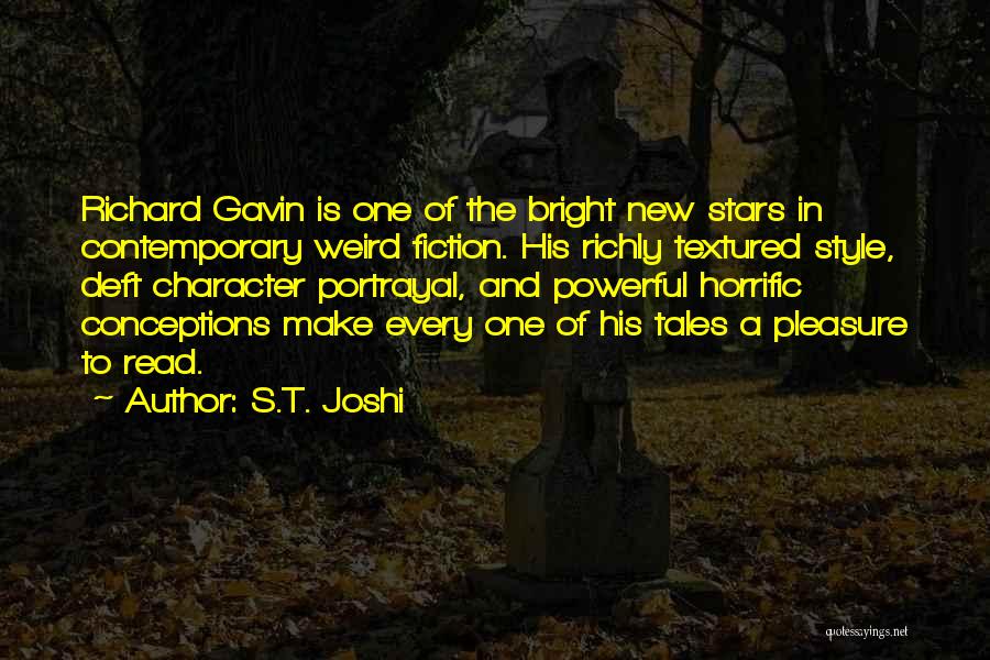 Bright Stars Quotes By S.T. Joshi