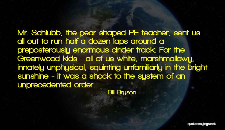 Bright Sunshine Quotes By Bill Bryson Bright Sunshine Quotes By Bill Bryson
