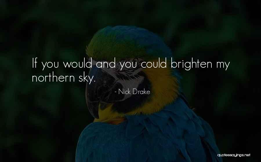 Brighten His Day Quotes By Nick Drake