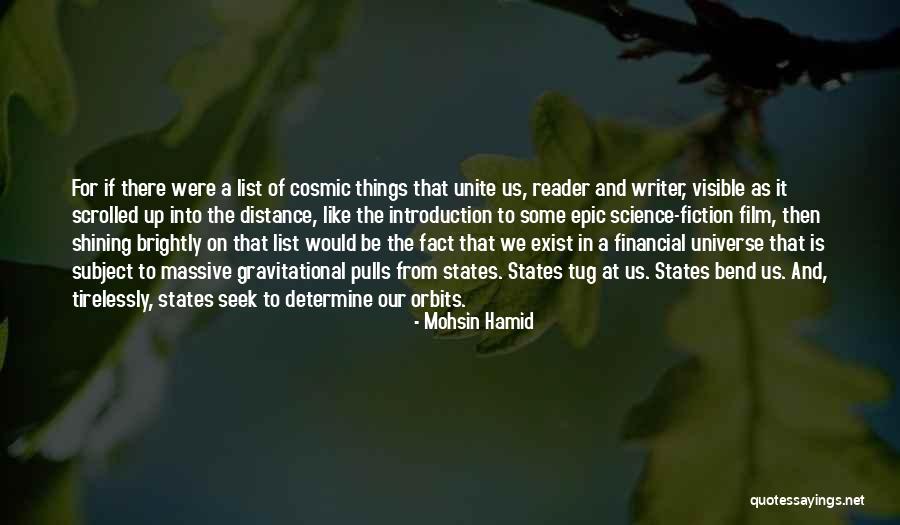 Brightly Quotes By Mohsin Hamid