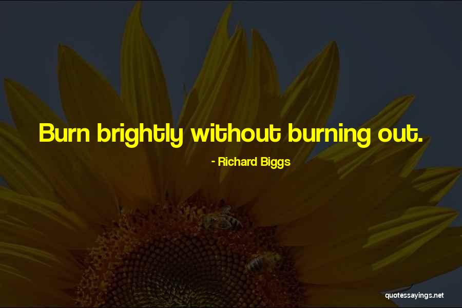 Brightly Quotes By Richard Biggs