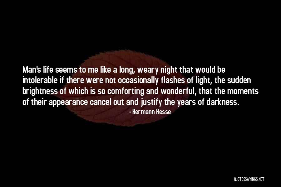 Brightness And Darkness Quotes By Hermann Hesse