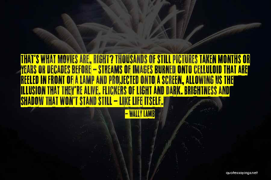 Brightness In Your Life Quotes By Wally Lamb Brightness In Your Life Quotes By Wally Lamb