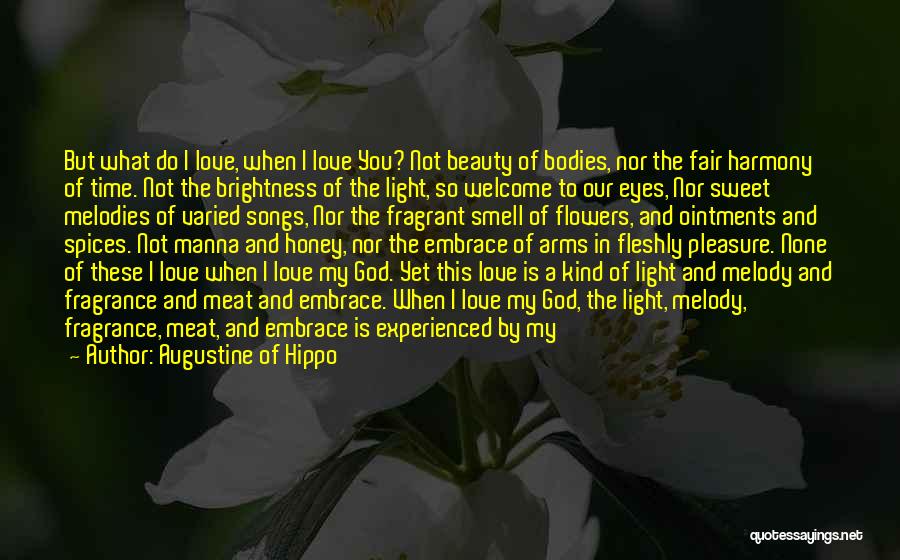 Brightness Love Quotes By Augustine Of Hippo