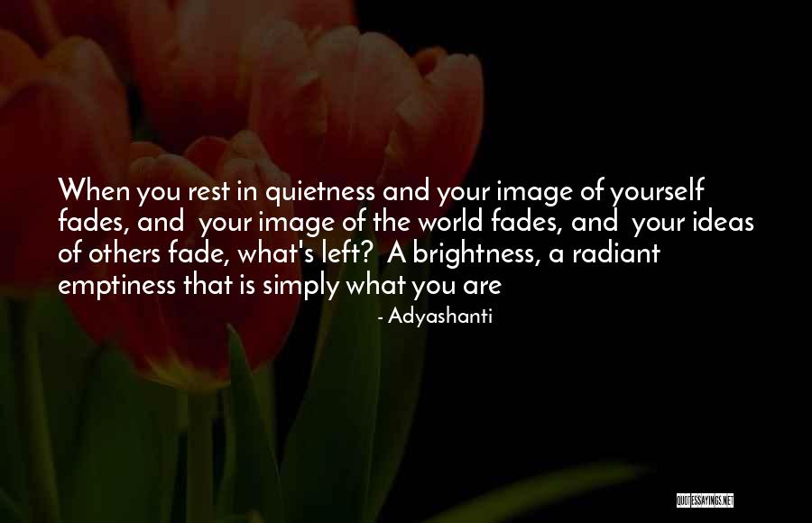 Brightness Quotes By Adyashanti