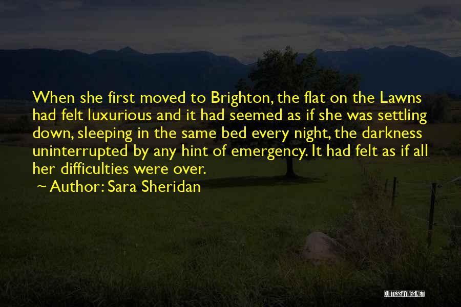 Brighton Quotes By Sara Sheridan