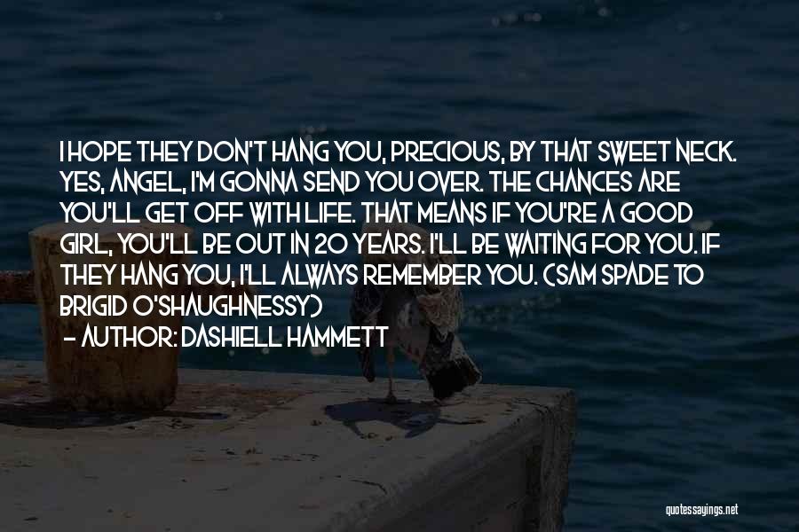 Brigid O'shaughnessy Quotes By Dashiell Hammett