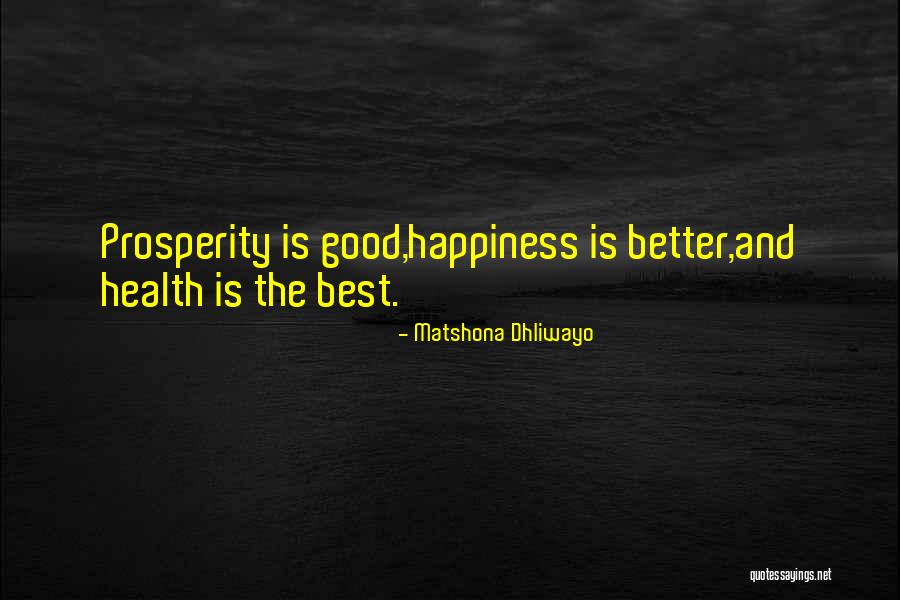 Brignall Brookhaven Quotes By Matshona Dhliwayo