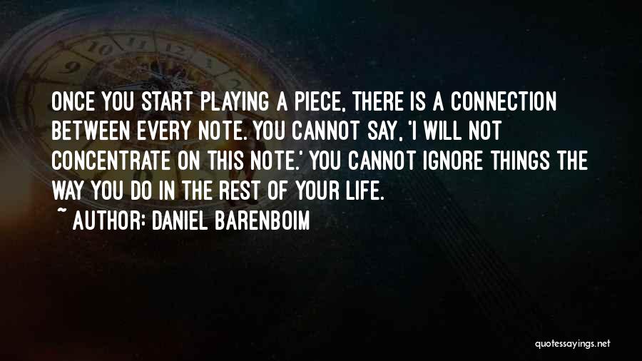 Brillharts Coshocton Quotes By Daniel Barenboim