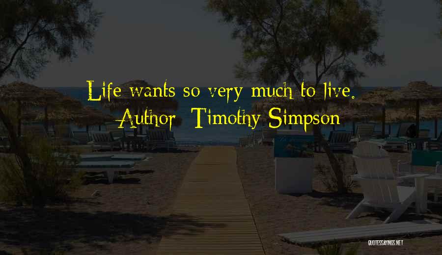 Brilliance Quotes By Timothy Simpson