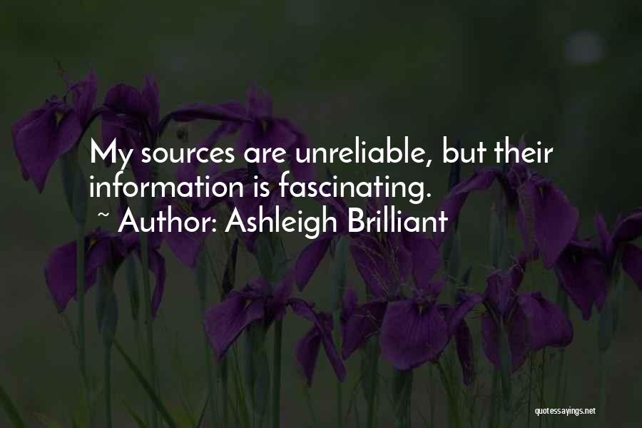 Brilliant Humorous Quotes By Ashleigh Brilliant