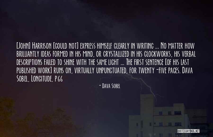 Brilliantly In A Sentence Quotes By Dava Sobel Brilliantly In A Sentence Quotes By Dava Sobel