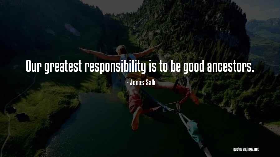 Brilliantly In A Sentence Quotes By Jonas Salk Brilliantly In A Sentence Quotes By Jonas Salk