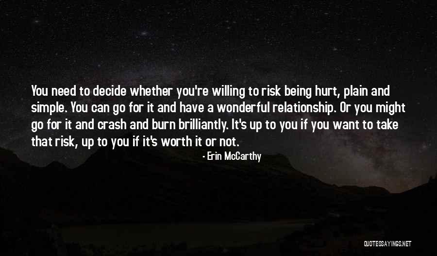 Brilliantly Simple Quotes By Erin McCarthy Brilliantly Simple Quotes By Erin McCarthy