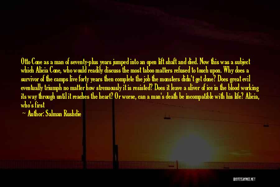 Brimmed Quotes By Salman Rushdie