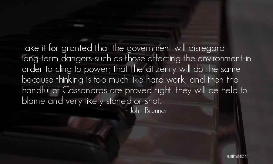 Brimmer License Quotes By John Brunner Brimmer License Quotes By John Brunner