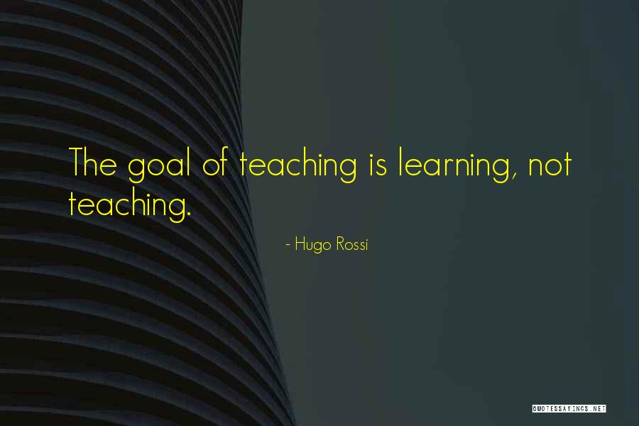 Brines Lunch Quotes By Hugo Rossi