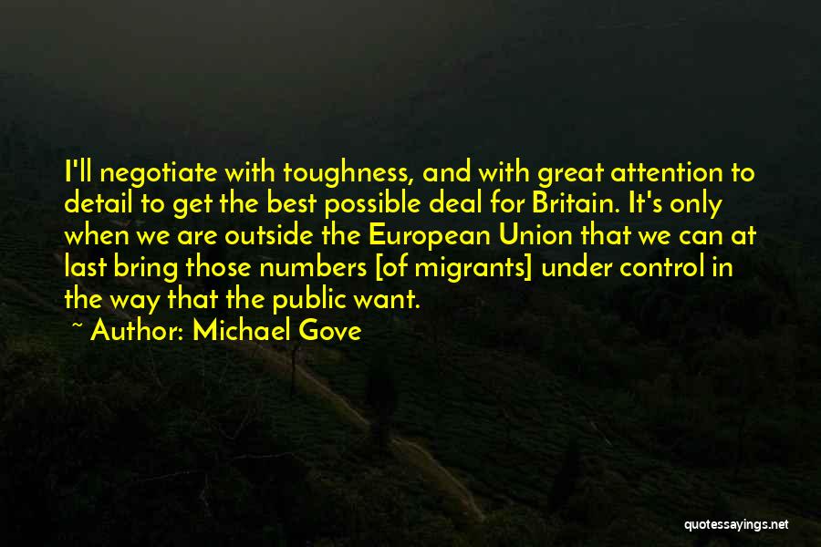 Bring It Outside Quotes By Michael Gove