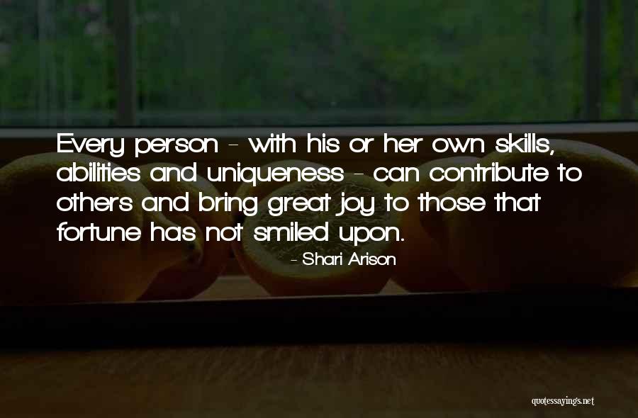 Bring Joy To Others Quotes By Shari Arison Bring Joy To Others Quotes By Shari Arison