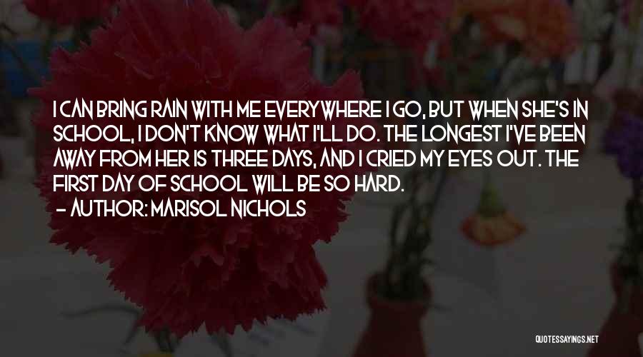 Bring On The Rain Quotes By Marisol Nichols
