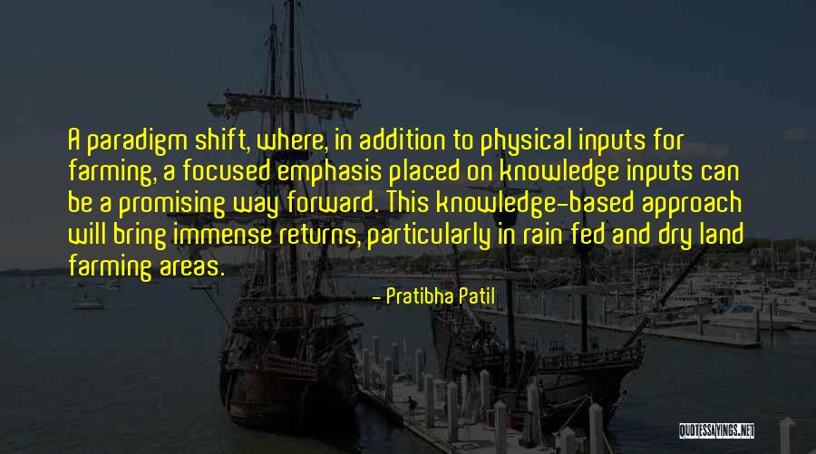 Bring On The Rain Quotes By Pratibha Patil