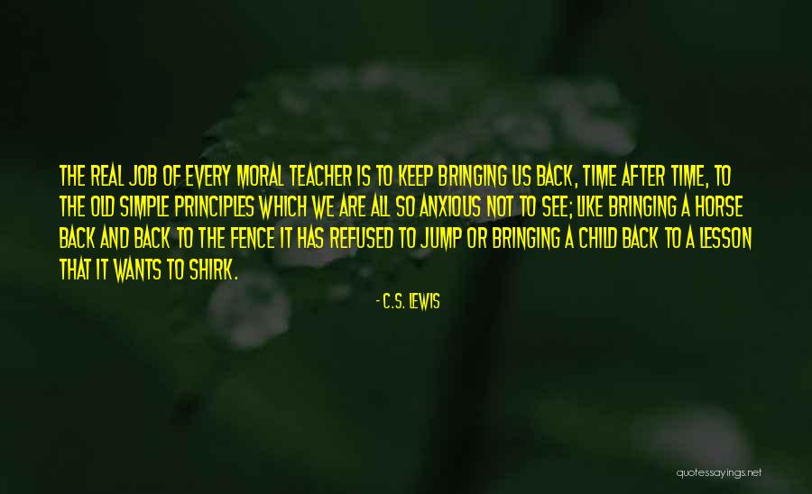 Bringing Back The Old Me Quotes By C.S. Lewis Bringing Back The Old Me Quotes By C.S. Lewis