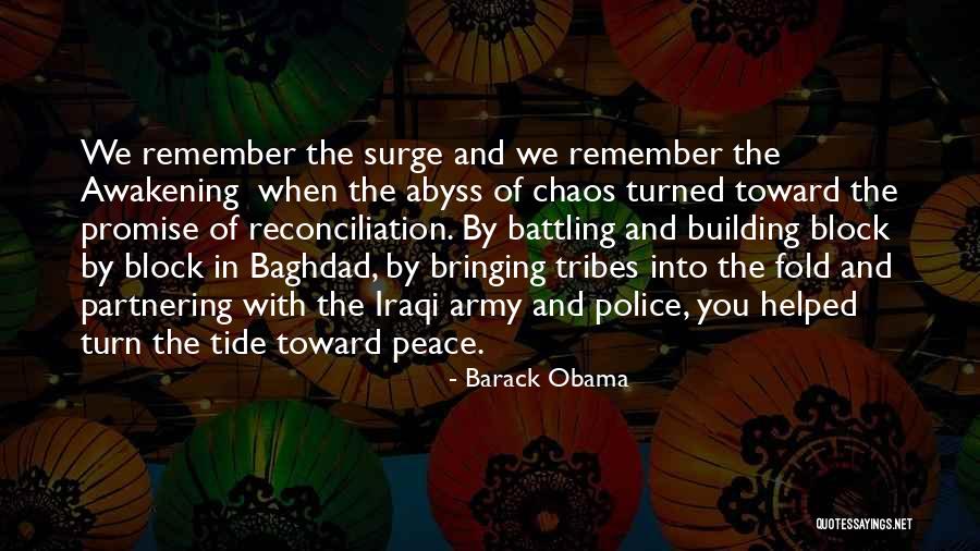 Bringing Peace Quotes By Barack Obama