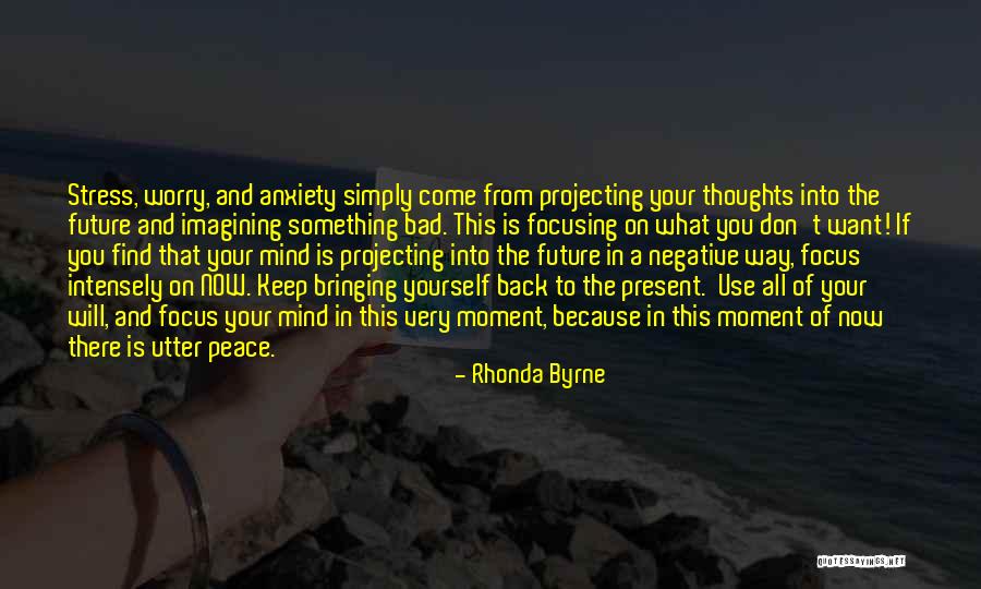 Bringing Peace Quotes By Rhonda Byrne