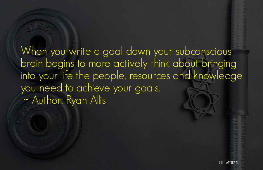 Bringing You Down Quotes By Ryan Allis