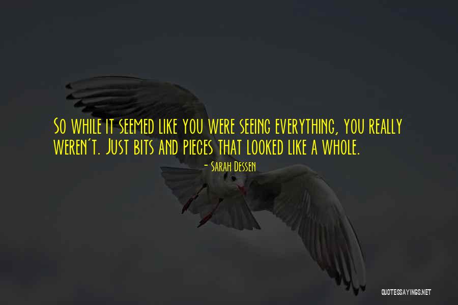 Bringthezootoyou Quotes By Sarah Dessen Bringthezootoyou Quotes By Sarah Dessen