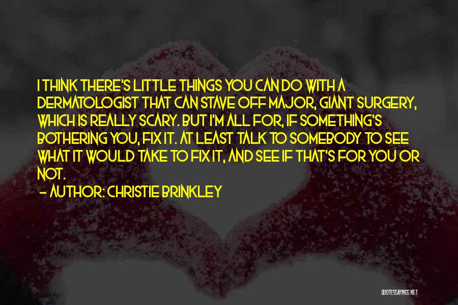 Brinkley Quotes By Christie Brinkley