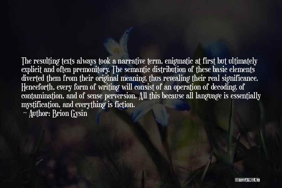 Brion Gysin Quotes 562034