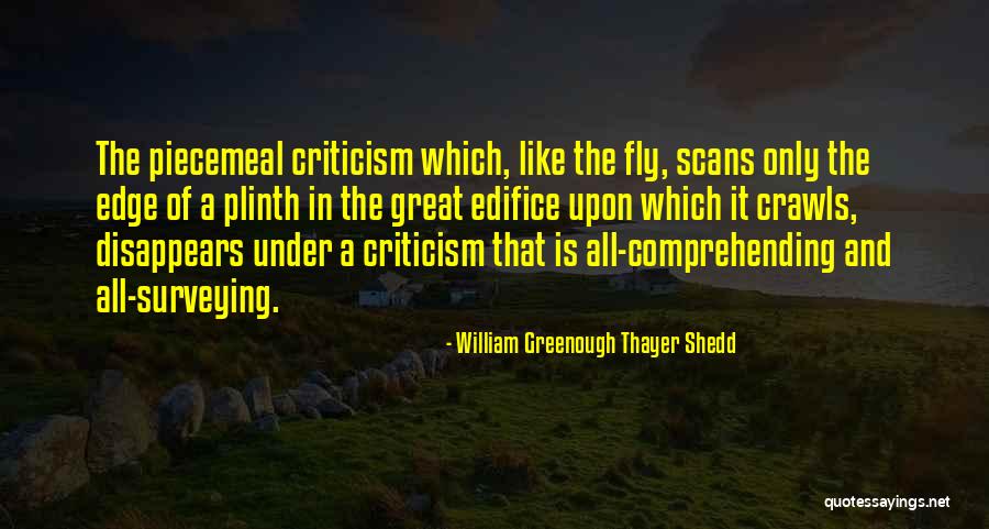 Briques Refractaires Quotes By William Greenough Thayer Shedd Briques Refractaires Quotes By William Greenough Thayer Shedd