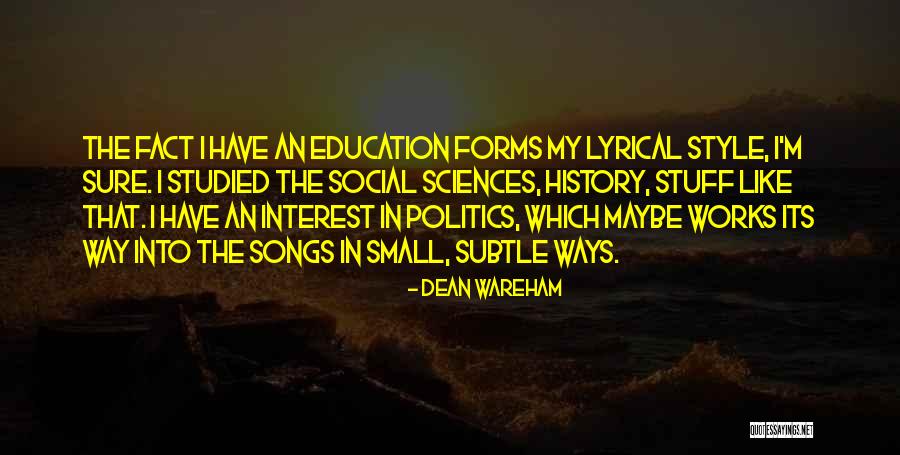 Briseyda Solis Quotes By Dean Wareham Briseyda Solis Quotes By Dean Wareham