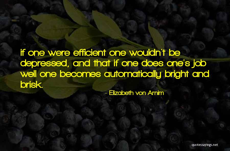 Brisk Quotes By Elizabeth Von Arnim Brisk Quotes By Elizabeth Von Arnim