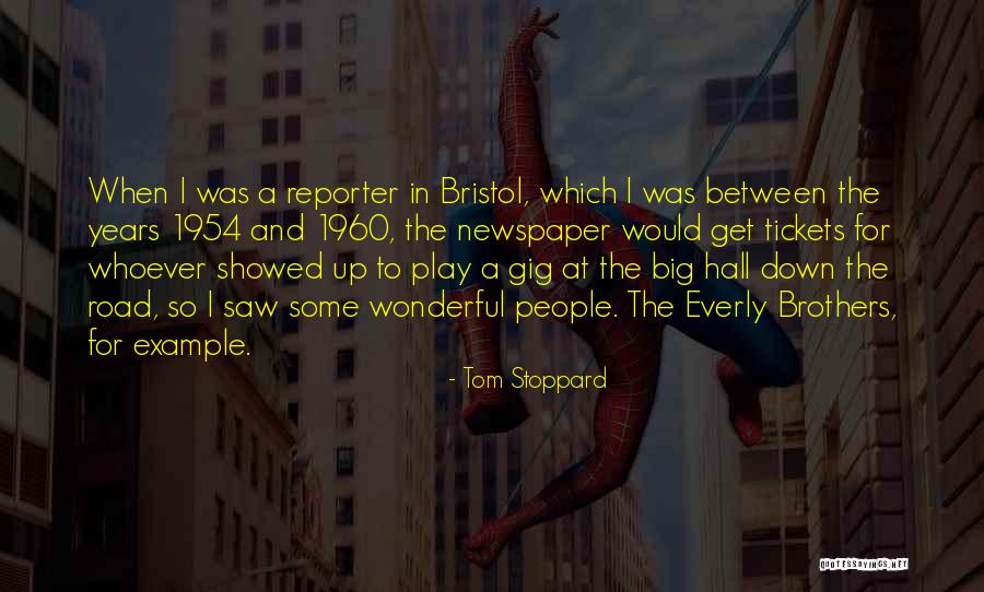 Bristol Quotes By Tom Stoppard