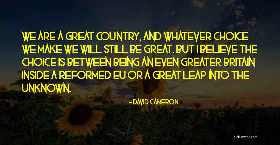 Britain And Eu Quotes By David Cameron Britain And Eu Quotes By David Cameron