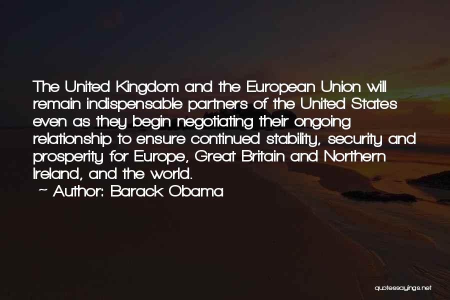 Britain And Europe Quotes By Barack Obama